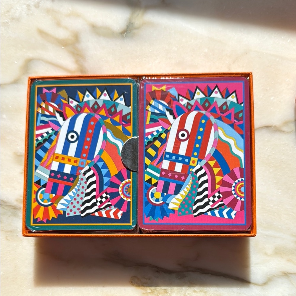 Hermes Colorful Card Game Set
